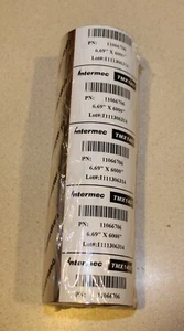 PACK DE 12! CINTAS DE CERA INTERMEC TMX1407 6,69" X 6000" 11066706 - Imagen 1 de 3
