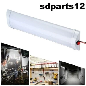 Plafoniera 72 Led 12 V Luce Bianca 28 Cm Lampada X Soffitto Modello Slim on/off - Imagen 1 de 12