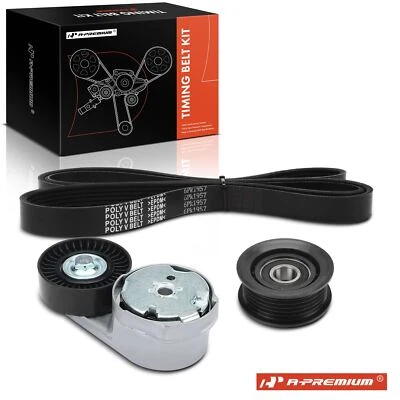 Kit de componentes de transmisión por correa serpentina A-Premium 3x para Dodge Grand Caravan Avenger Foto 1 de 4