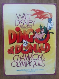 Dosier de Prensa Dingo Et Donald Campeones Olimpicos Walt Disney (1972) - Picture 1 of 1