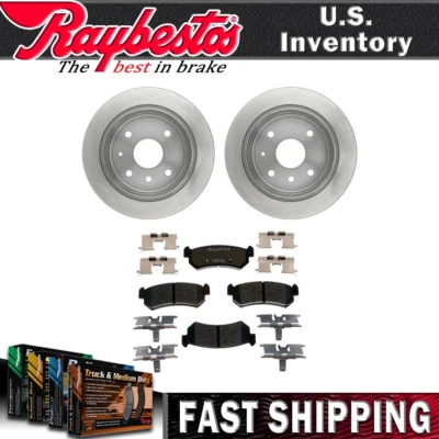 Rotores de freno traseros y pastillas de freno de cerámica con herrajes para Suzuki Reno 2005-2006 Foto 1 de 4