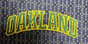 MLB OAKLAND A'S AUFNÄHER - Bild 1 von 2