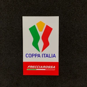 Official Coppa Italia FRECCIAROSSA 2024-25 Patch - Picture 1 of 5