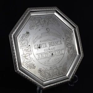 Antigua Bandeja Metalica HIJOS DE AGUSTIN BLAZQUEZ Prager y Lodja Berlin c.1905 - Picture 1 of 5