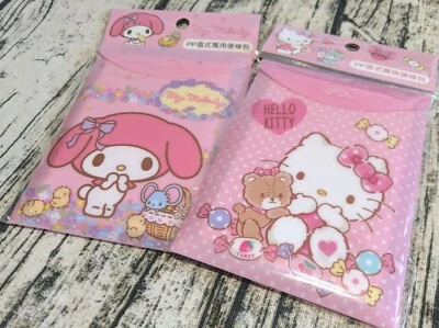My Melody Hello Kitty Memo Note Message Letter Paper Cute Gift Sanrio New Pink - Image 1 of 4