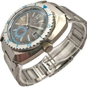 Continental 40mm 1970s Cal mécanique eb8800 LEBROCANTHEURE MONTRE VINTAGE WATCH - Photo 1 sur 7