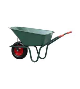 CARRIOLA DA GIARDINO EUROGARDEN CON VASCA IN PVC DA 100 LITRI E TELAIO IN ACC... - Foto 1 di 9