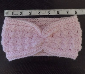 Homemade Light Pink Headband Ear Warmer For Small Child - Picture 1 of 1