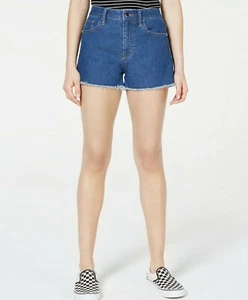 Shorts for Women Denim Size 1/25 Tinsel Town Frayed Mid-Rise - Picture 1 of 9