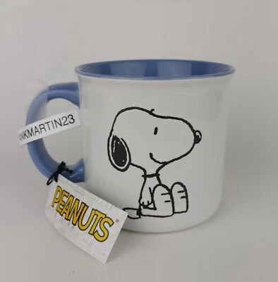 Caneca de café Peanuts Snoopy grande 21 oz lavanda roxa  - Imagem 1 de 4