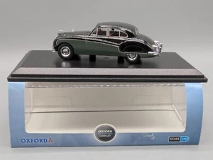 Modellautos 1:43 Oxford Jaguar MK IX Black/Sherwood Green mit OVP "A" - Bild 1 von 14