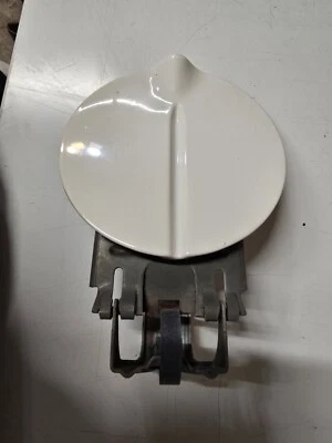 2001-09 CHRYSLER PT Cruiser Gas Fuel Lid Door White - Image 1 of 3