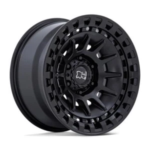 18x9 +0 Black Rhino Barrage 6x5.5 Matte Black Wheels (Set of 4) - Picture 1 of 3