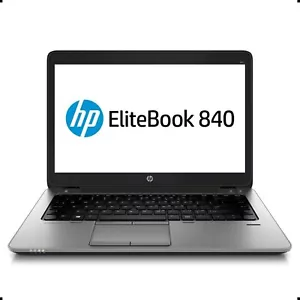 HP EliteBook 840 g1 14" i5-4300U 1.90GHz 8GB 128 SSD Win 10 PRO *See Description - Picture 1 of 13