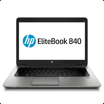 HP EliteBook 840 g1 14" i5-4300U 1.90GHz 8GB 128 SSD Win 10 PRO *See Description - Image 1 of 4