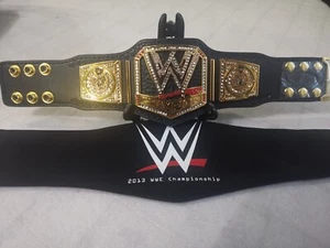 🤼🔥 NEW WWE Championship Scratch Mini Belt/Title 2013 Version - SOLD OUT - Picture 1 of 16