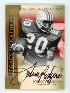 2011 Upper Deck Exquisite Johnny Rodgers Auto /45 Legacy Signatures Autograph - Picture 1 of 2