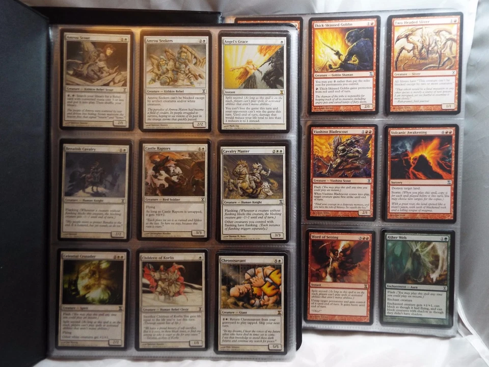 MAGIC THE GATHERING TIME SPIRAL COMPLETE SET OF 301 CARDS - Image 1 of 1