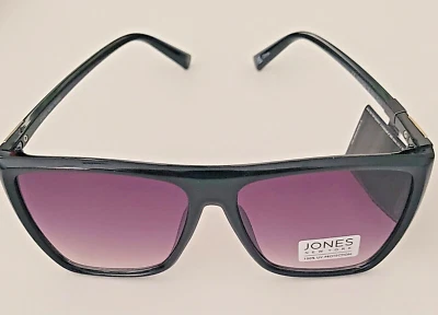 Jones New York 黑色太阳镜 - JN57045-1B-GS2 CAT.3 全新带标签 — 第 1/4 张图片