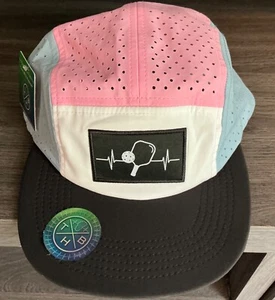 Idaho Heartbeat Snapback Hat Multicolor One Size Adjustable Breathable 6 Panel - Picture 1 of 4