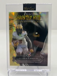 2024 WILD CARD HAUNTED HITS LUTHER BURARD III 3/3 MONSTER HUNT HHD-LB MIZZOU - Foto 1 di 2