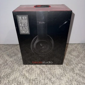 Brandneu Versiegelt Beats Studio B0500 Mattschwarz Oberfläche - Bild 1 von 5