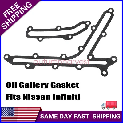 13533JK21A 13533JK21B Oil Gallery Gaskets For Infiniti Q70L Q60 QX50 Q40 QX70 - Изображение 1 из 4