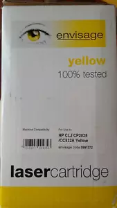 ENVISAGE Yellow Toner Cartridge for HP CLJ CP2025/ CC532A - Picture 1 of 1