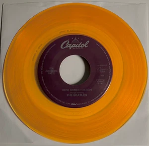 Beatles / Here Comes The Sun & Octopus's Garden / Gold 45 / Mint - Picture 1 of 5