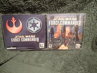 Star Wars: Force Commander (PC, 2000) Case and game, fast shipping - Image 1 of 3