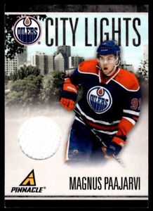 2010-11 Panini Pinnacle City Lights Materials Magnus Paajarvi 16/499 Edmonton