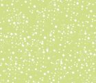 Loralie Designs - Galaxy Dots - Green and White - Quilting and Crafting Fabric