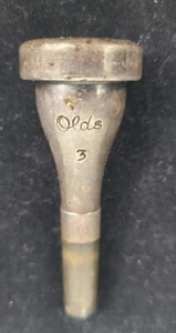 Vintage Olds 3 Cornet Mouthpiece Mouth Piece Musical Instrument - Picture 1 of 5