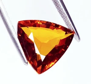 8.12 Ct Natural Hessonite (Gomed) Loose Gemstone Untreated Certified AAA+ Gem - Picture 1 of 9