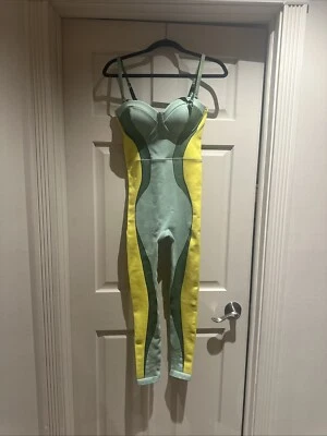 Ivy Park x Adidas Catsuit Bodysuit Jumpsuit Womens Mint Green Beyonce - Image 1 of 2