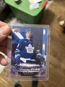 2023-24 UD Series 1 - MATTHEW KNIES YOUNG GUNS CANVAS #C103 Toronto Maple Leafs