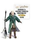 The Noble Collection Bendyfigs Harry Potter Draco Malfoy Quidditch Nn7373