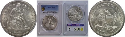 1859-O Seated Liberty Dollar   PCGS MS-62 - Image 1 of 3