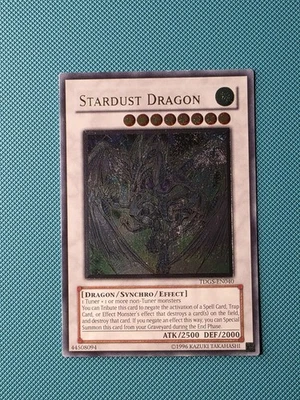 Stardust Dragon Ultimate Rare Tdgs-en040 Yu-Gi-Oh! Card NM-LP - Image 1 of 4