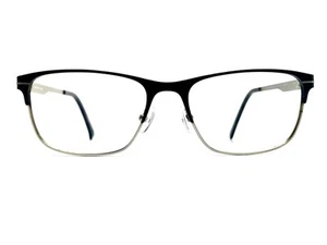 Colours By Alexander Julian Black Silver Cat Eye Glasses 54 17 140 - Picture 1 of 8