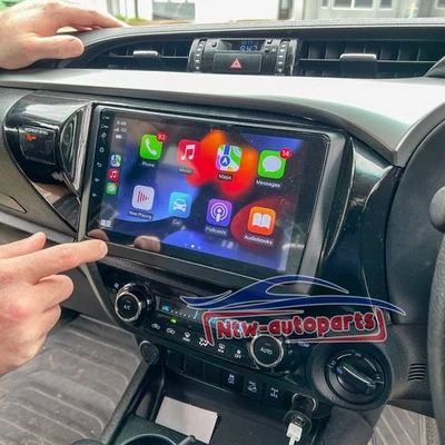 10" For Toyota Hilux 2016-2018 Android 13 CarPlay Head Unit Car Stereo Radio GPS - image 1 of 4