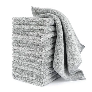 Kitchen Cloth Dish Towels (12 Pack), Premium Dishcloths, Super Absorbent Micr... - Picture 1 of 8