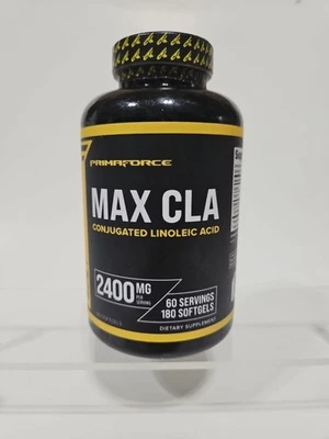 Suplemento PrimaForce Max CLA, 180 cápsulas blandas, 60 porciones, 2400 mg por porción Foto 1 de 4