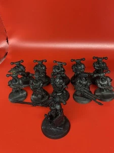 Warhammer 40k Chaos Space Marines Legionaries + Chaos Lord - Picture 1 of 7