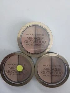 Max Factor Miracle Glow Duo Pro Illuminator Colour Medium 3pack - Picture 1 of 2