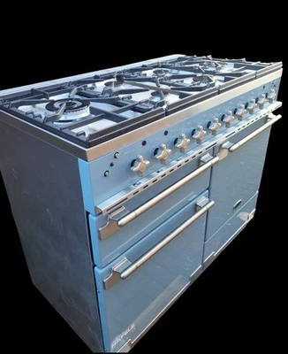 Porcelana AGA Elise Rangemaster azul 110cm/43 polegadas DF. Entrega na calçada + garantia - Imagem 1 de 4