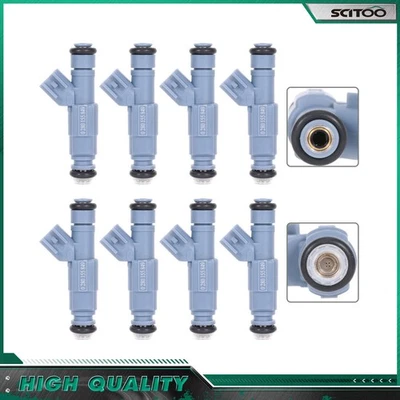 8pcs Fuel Injectors For 2007 2007 Jeep Commander Dode Dakota Mitsubishi Raider - Изображение 1 из 4