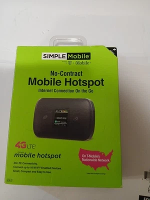Simple Mobile Moxee 4G No-Contract Mobile Hotspot Color Display NEW Open Box - Image 1 of 4