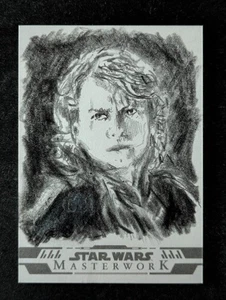 2024 Topps Star Wars Masterwork ANAKIN SKYWALKER By KEVIN SCOTT JACOBS Auto - Picture 1 of 3