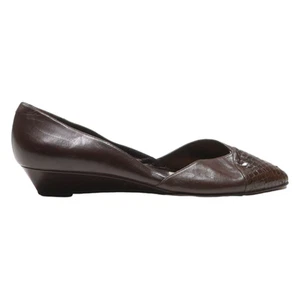 Anne Klein Ballerinas braun Leder Damen UK 7,5 - Bild 1 von 6